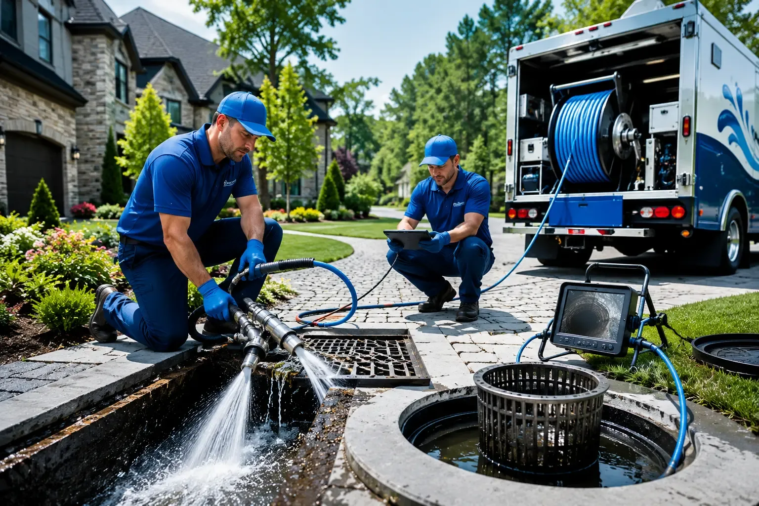 Local outdoor drain cleaning professionals in Depauw, IN
